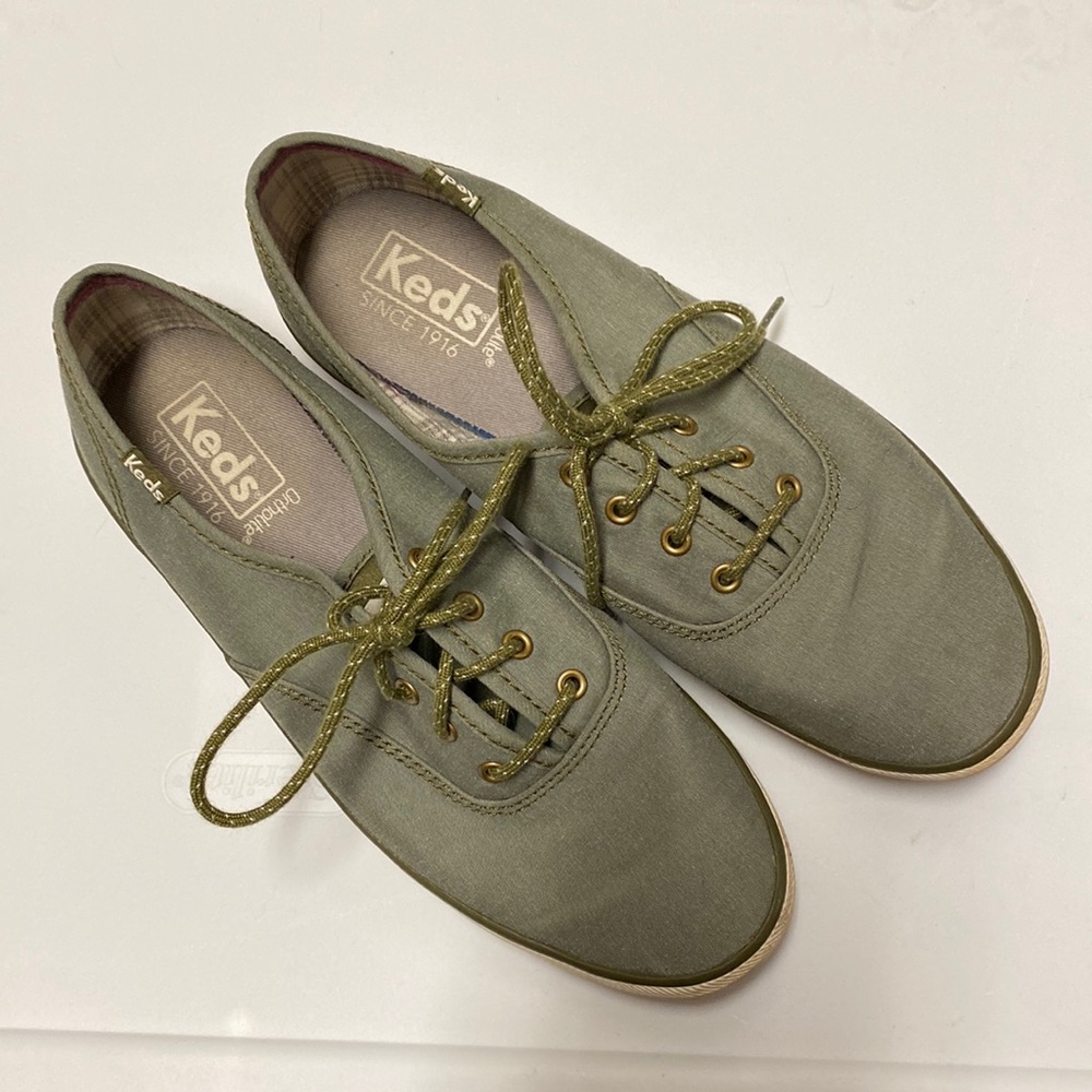 Keds canvas water resistant sneakers